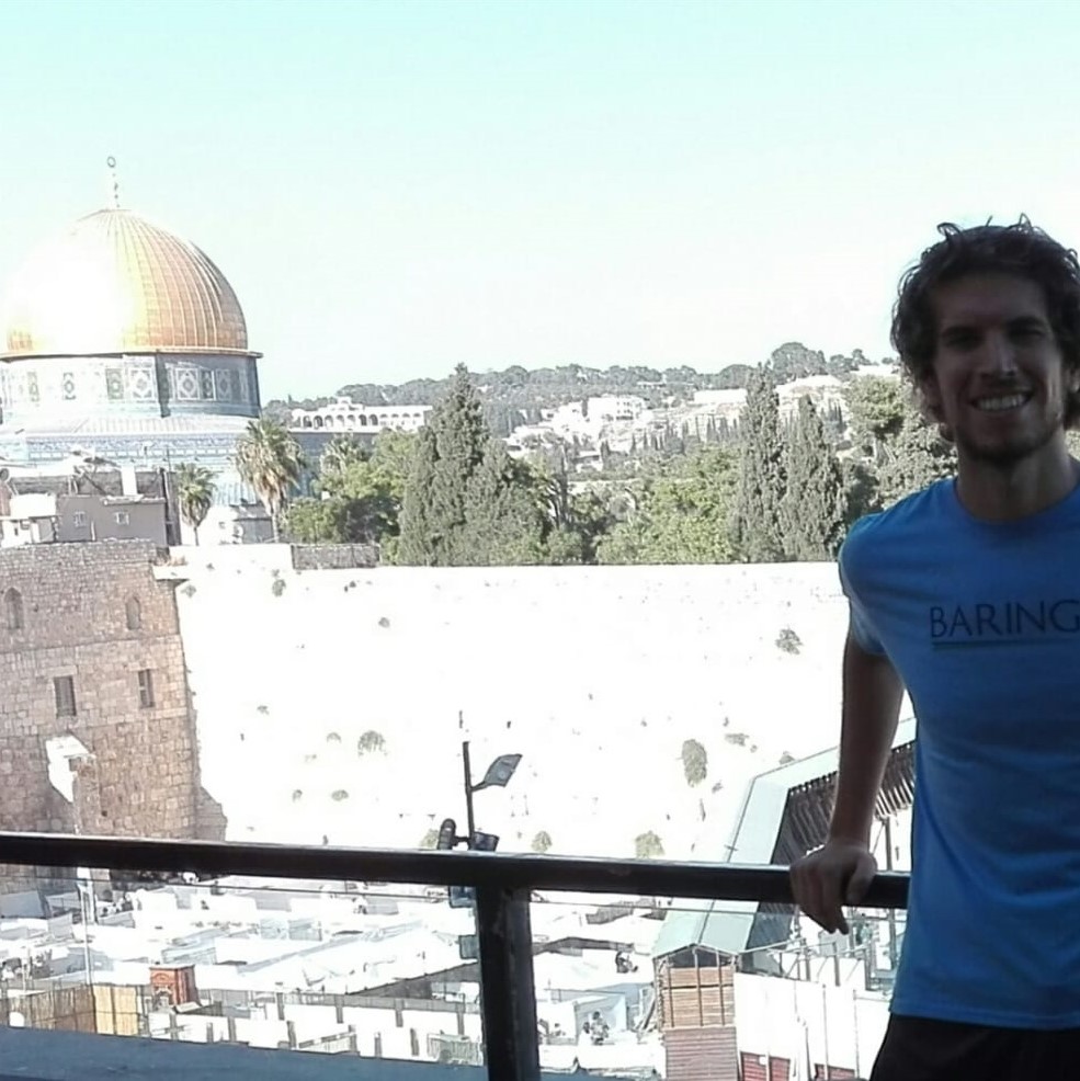 In Jerusalem while working for the Jewish Federations